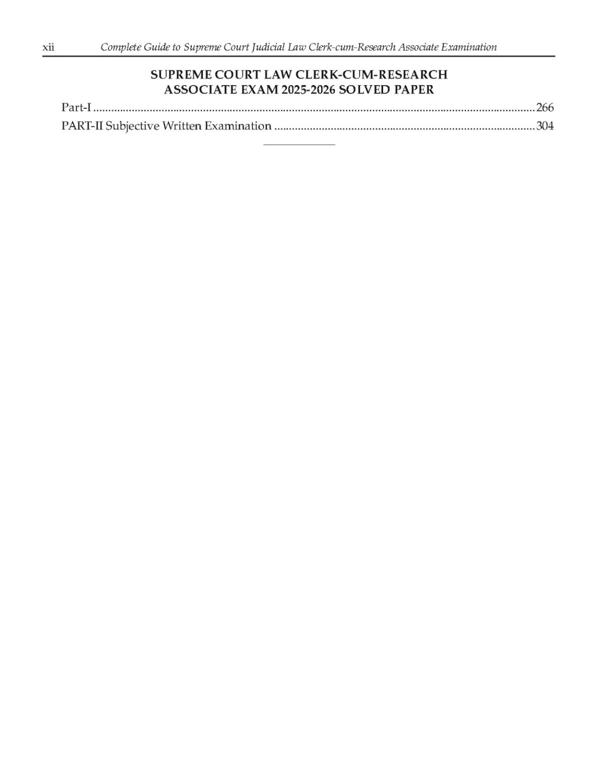 Complete Guide To Supreme Court Judicial Law Clerk-Cum-Research ...