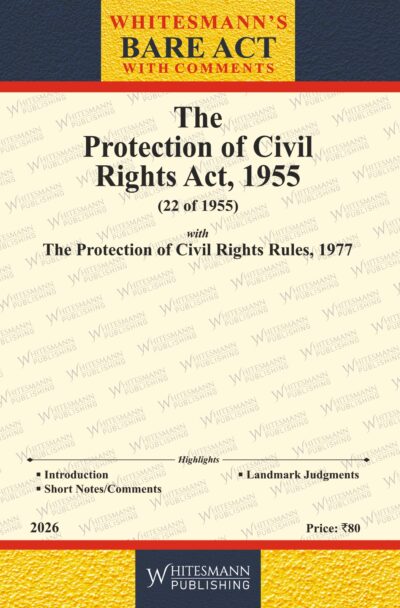 The Protection of Civil Rights Act, 1955