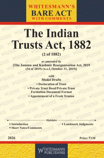 The Indian Trusts Act,1882